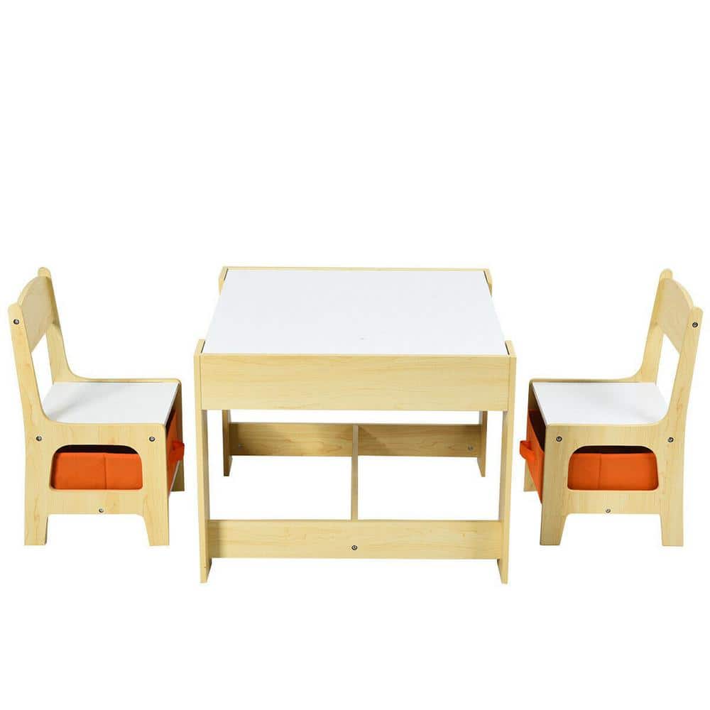  HIZLJJ Kids' Tables Chairs, Kids' Table & Chair Set