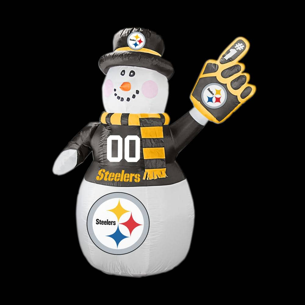 Merry Christmas Pittsburgh Steelers NFL Santa And Reindeer