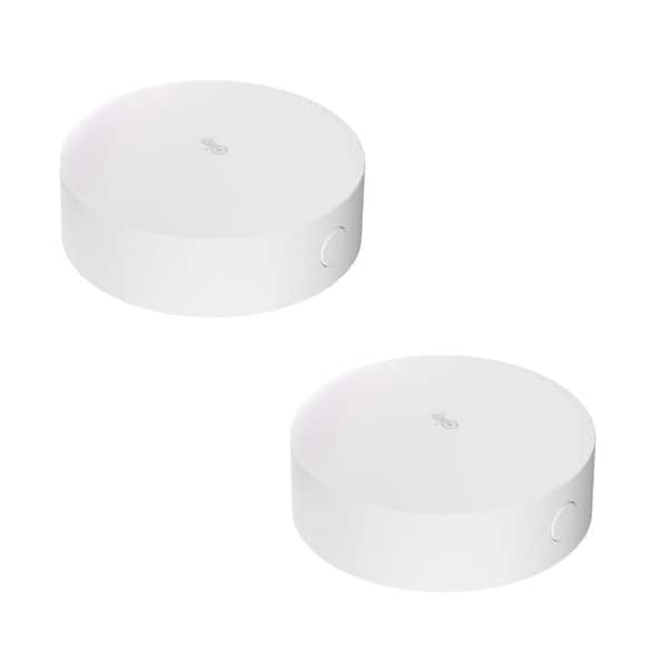 Zigbee Temperature Humidity Sensor,Indoor Thermometer Hygrometer with Alert Remote Monitoring and Home Automation 2Packs