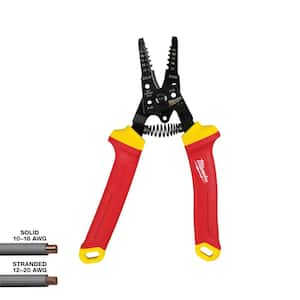 1000V Insulated 10-20 AWG Wire Stripper and Cutter