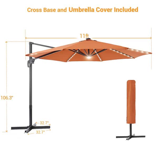 8 ft. square aluminum cantilever offset outdoor patio umbrella Amazon.com : PURPLE LEAF 8 Feet Patio Umbrella Outdoor Cantilever Square  Umbrella Aluminum Offset Umbrella with 360-degree Rotation for Garden Deck  Pool Patio, Turquoise Blue : Patio, Lawn & Garden