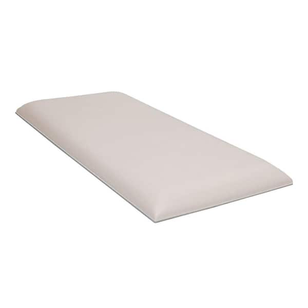 Art3d 9.84 in. W x 23.62 in. Pink PVC Peel and Stick for King Full and Queen Headboard (12-Panels/Case)