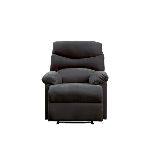 Unbranded Black Woven Fabric Motion Recliner