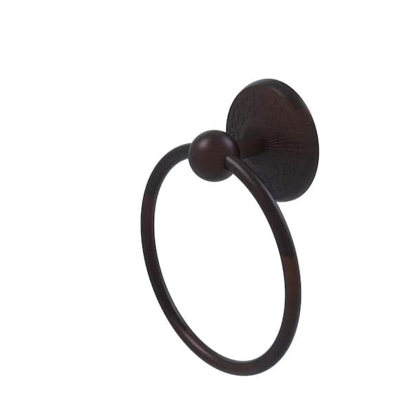 Allied Brass Monte Carlo Collection Wall Mounted Towel Ring in Venetian Bronze