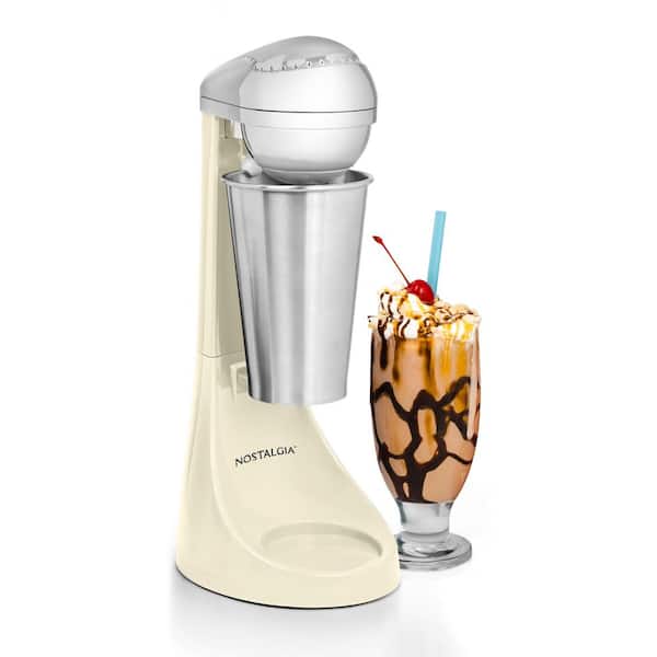 Nostalgia 100 W Cream Milkshake Maker with 2-Speeds