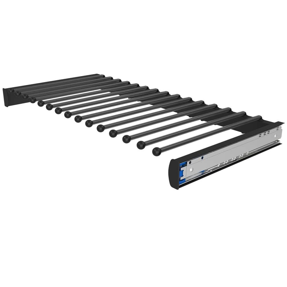 Rev-A-Shelf Pscsl-3014Sc-1 Classic 30  Steel Frame Slide Out Pull Out Pants Rack Organizer