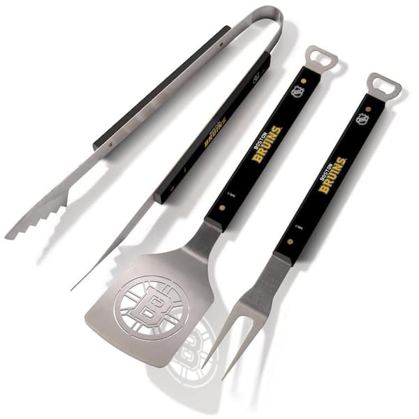 YouTheFan NHL Boston Bruins Spirit Series 3-Piece BBQ Set