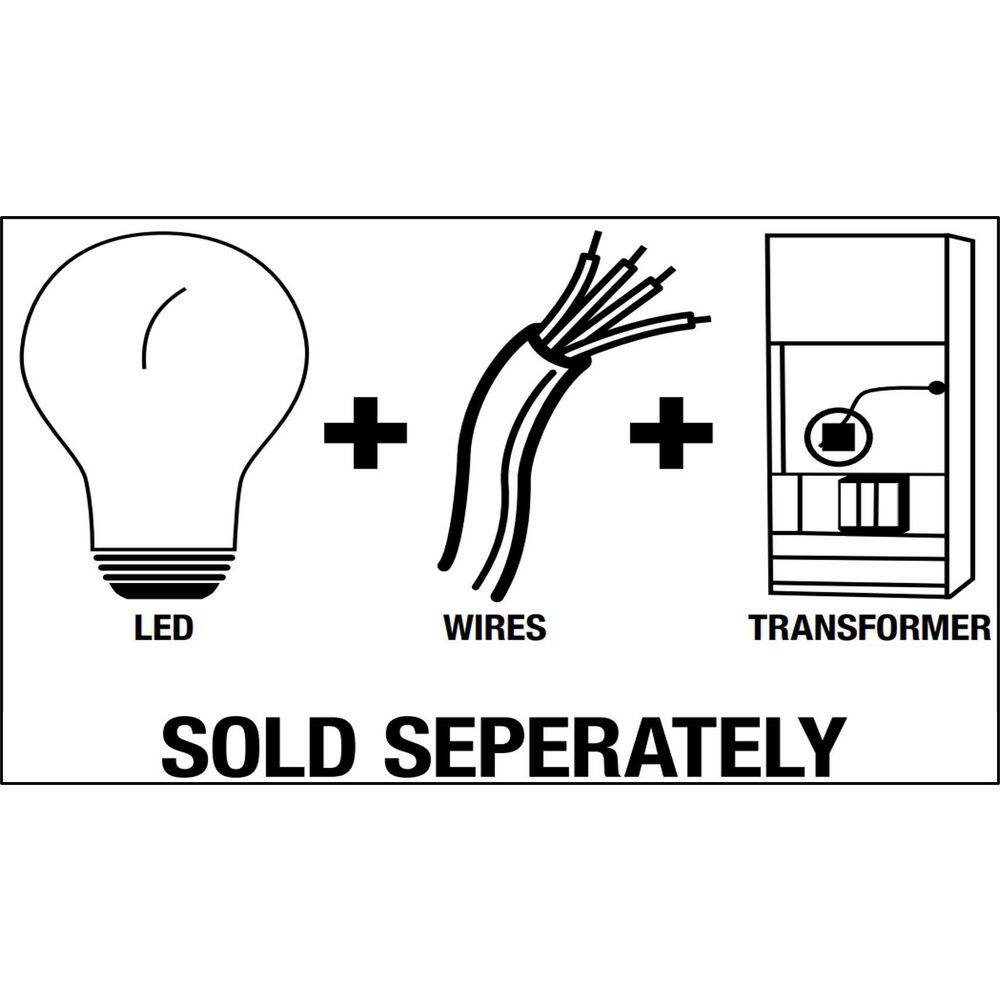 Transitional 3" Black Ambient Floor Light with Heat-Resistant Glass