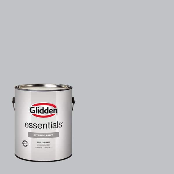0711-4 blue dolphin Glidden Premium 1 gal. PPG1041-4 Blue Dolphin Flat Interior Latex