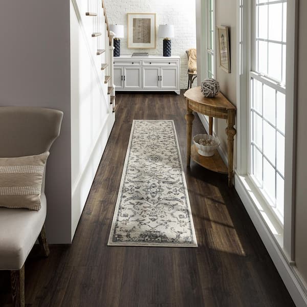Orestes Grey 2 ft. x 8 ft. Runner Rug