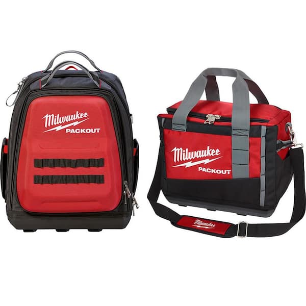 Milwaukee 15 in. PACKOUT Backpack with 15 in. Tool Bag