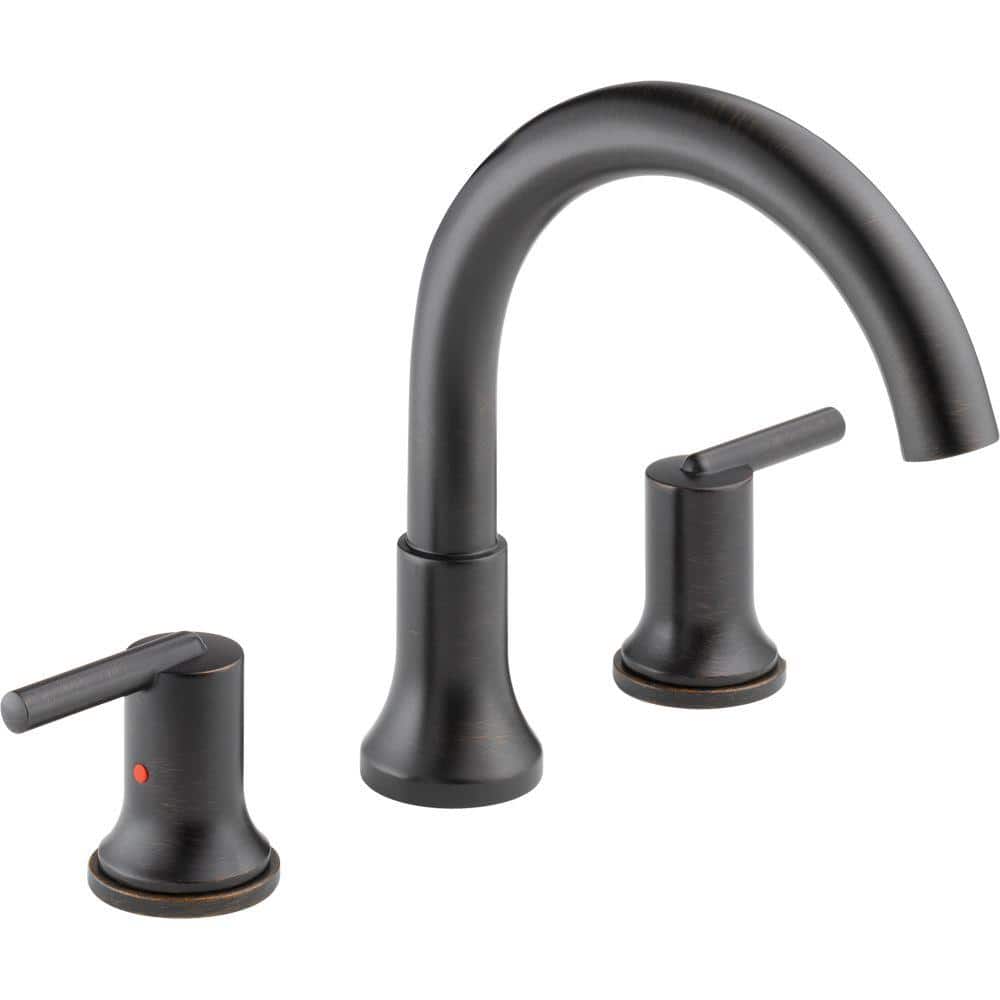 Trinsic 2-Handle Deck-Mount Roman Tub Faucet Trim Kit Only in Venetian Bronze (Valve Not Included) price history on PriceWatchPro