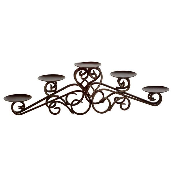 Tripar Black Candle Holder