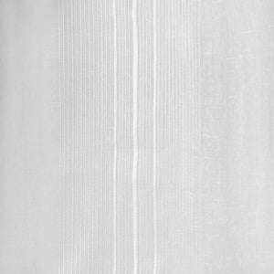 Penny Winter White Solid Sheer Grommet Top Curtain, 50 in. W x 96 in. L (Set of 2)