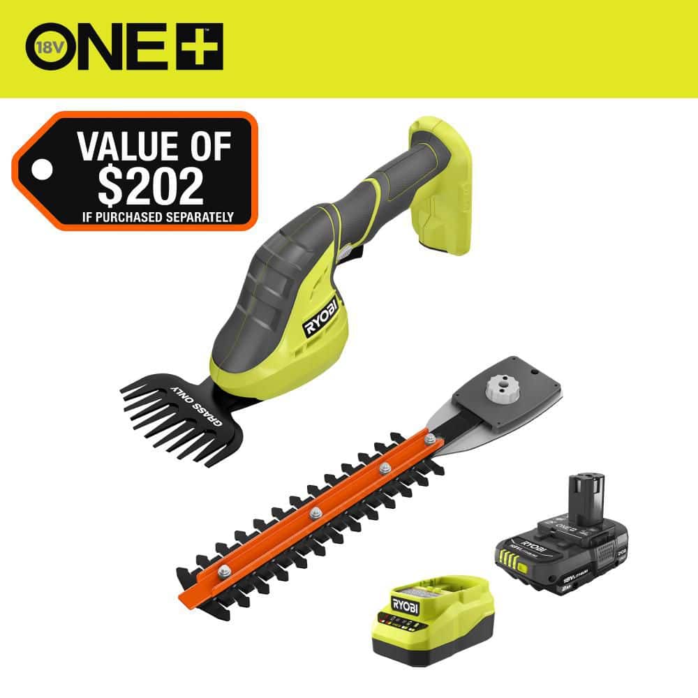 Reviews for RYOBI ONE+ 18V Cordless Grass Shear and Shrubber