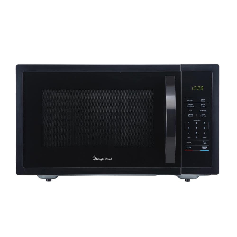 Details about   Magic Chef 1.6 Cu 1100W Countertop Microwave Oven with Stylish Door Handle Ft