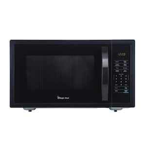 1.6 cu. ft. Countertop Microwave in Black with Gray Cavity