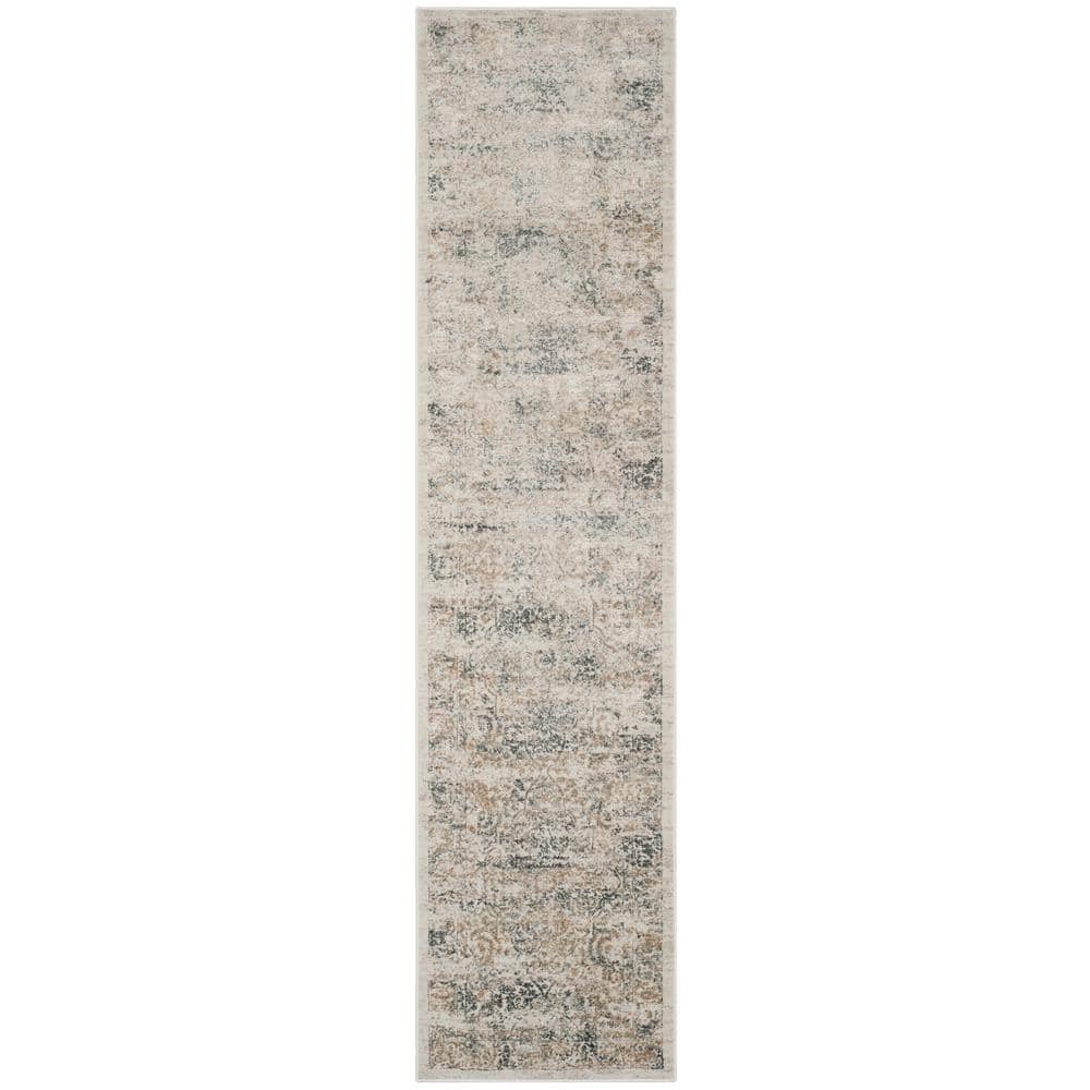Princeton Silver/Anthracite 2 ft. x 10 ft. Border Runner Rug price history on PriceWatchPro