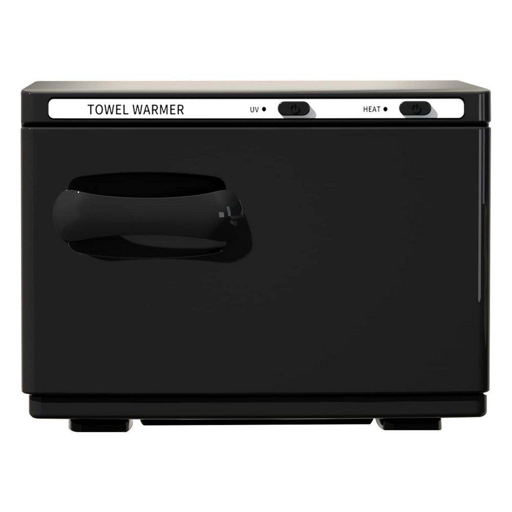 Electric Towel Warmer in Black, 8L Capacity for Home and Salon Use, Compact Design with Removable Shelf price history on PriceWatchPro
