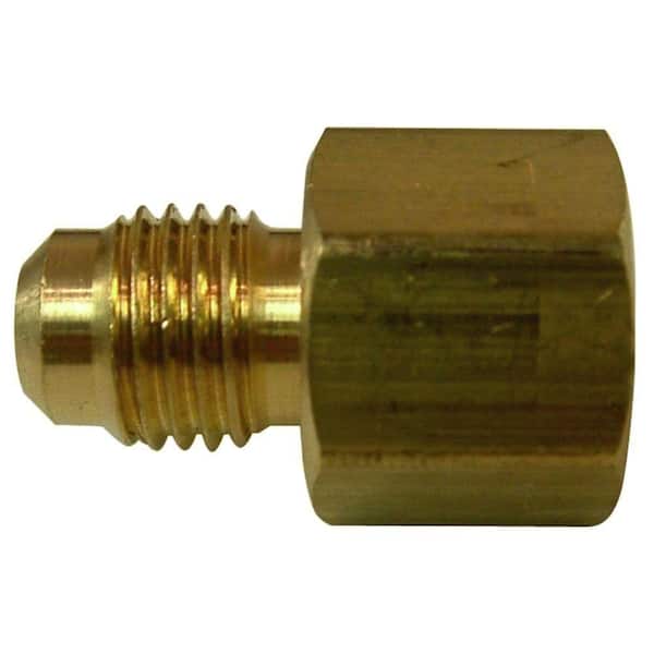 Everbilt 3/8 in. Flare x 3/8 in. FIP Brass Adapter Fitting