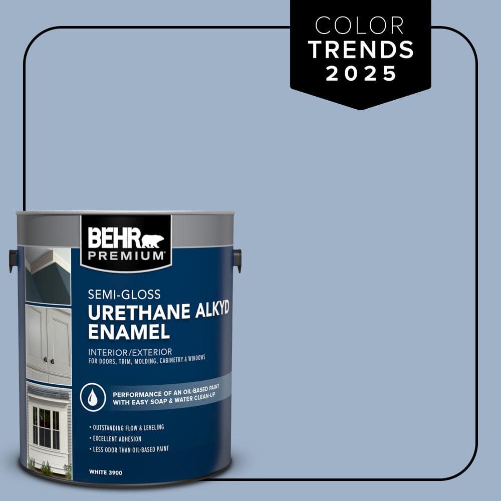 1 gal. #S530-3 Aerial View Urethane Alkyd Semi-Gloss Enamel Interior/Exterior Paint price history on PriceWatchPro