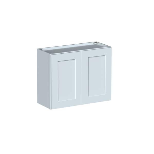 30 in. W x 12 in. D x 24 in. H Plywood Ready to Assemble Wall Bridge Kitchen Cabinet in Dove Gray