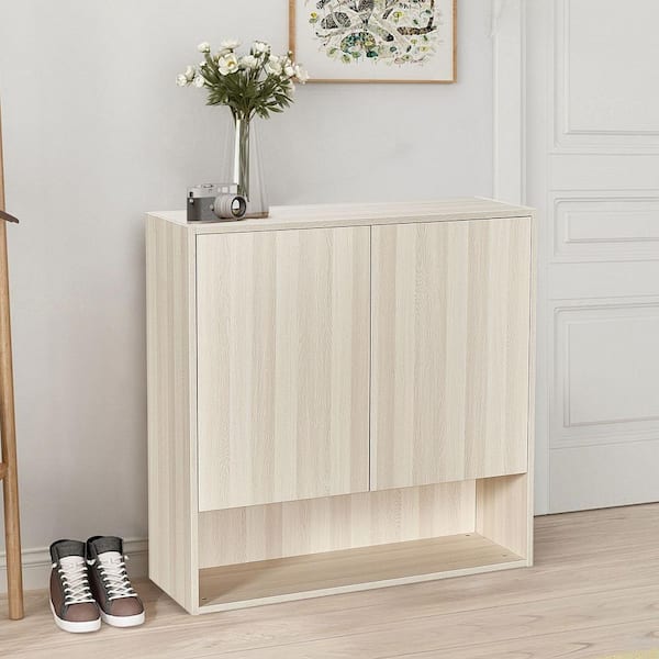 Madison 36 in. W x 11.8 in. D x 36 in. H Bathroom Storage Wall Cabinet in White Oak