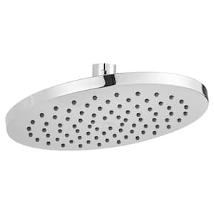 Studio S 1-Spray 8 in. Single Wall Mount Fixed Shower Head in Polished Chrome
