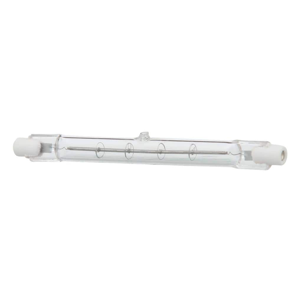 500 Watt Clear Double-Ended Halogen Light Bulb 2-Pack
