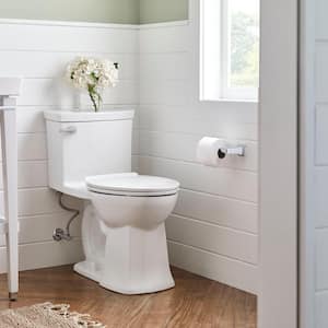 Townsend Vormax Tall Height 1-Piece 1.28 GPF Single Flush Elongated Toilet in White, Seat Included