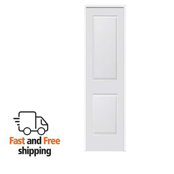 MMI DOOR 16 in. x 80 in. Smooth Carrara Right-Hand Solid Core