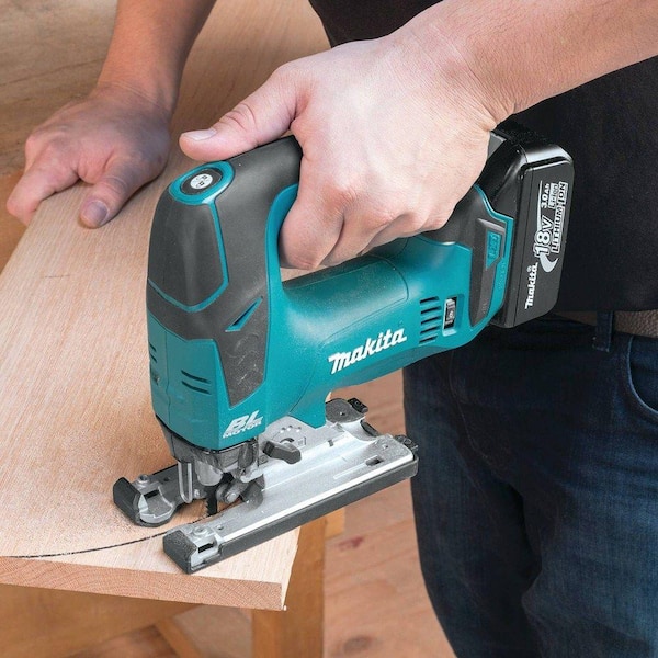 Tool Only with XWT12ZB 18V LXT Li-Ion Sub-Compact Brushless Cordless 3/8 Sq Makita XVJ02Z 18V LXT Lithium-Ion Brushless Cordless Jig Saw Tool Only Drive Impact Wrench