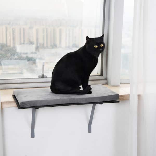 Cat Window Perch Cat Bed Seat with 4-Suction Cups, Small
