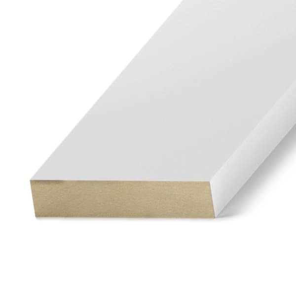 Reviews for Primed MDF Board (Common: 11/16 in. x 3-1/2 in. x 10 ft ...
