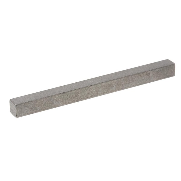 Everbilt 1/4 in. x 12 in. Plain Square Bar 800727 - The Home Depot