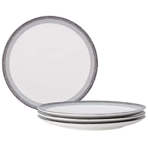 C T Classic Touch 6.75 in. D White Dessert Plates with Gold Design (Set of  6) WPD2098 - The Home Depot