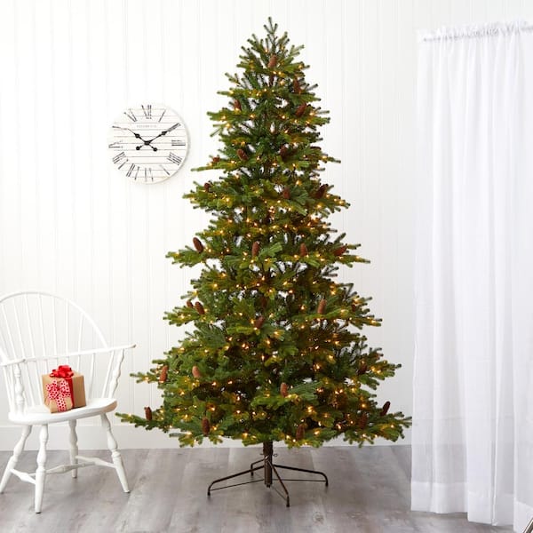 Balsam Hill Yukon Spruce Pre-Lit Artificial Tree in LED Micro