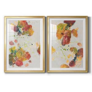 Attracting Love I by Wexford Homes 2 Pieces Framed Abstract Paper Art Print 30.5 in. x 42.5 in. . .