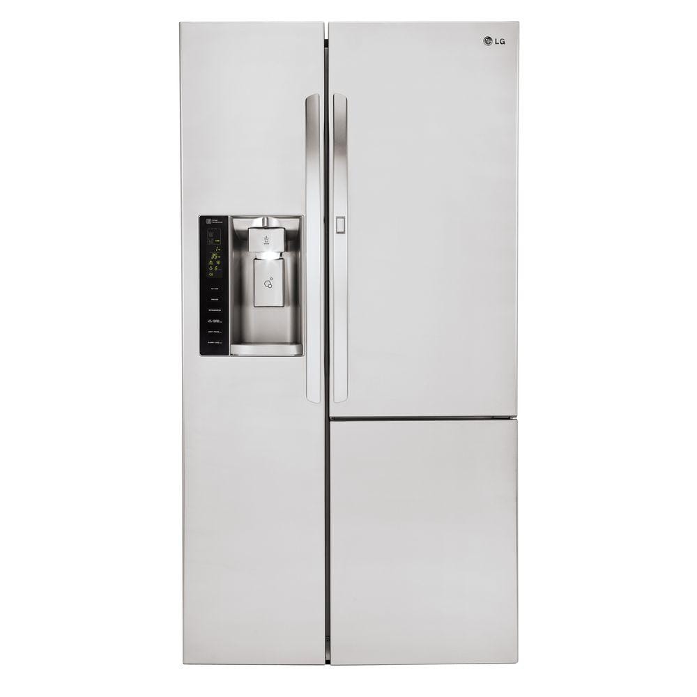 LG 26.1 cu. ft. Side by Side Refrigerator with ColdSaver and Door