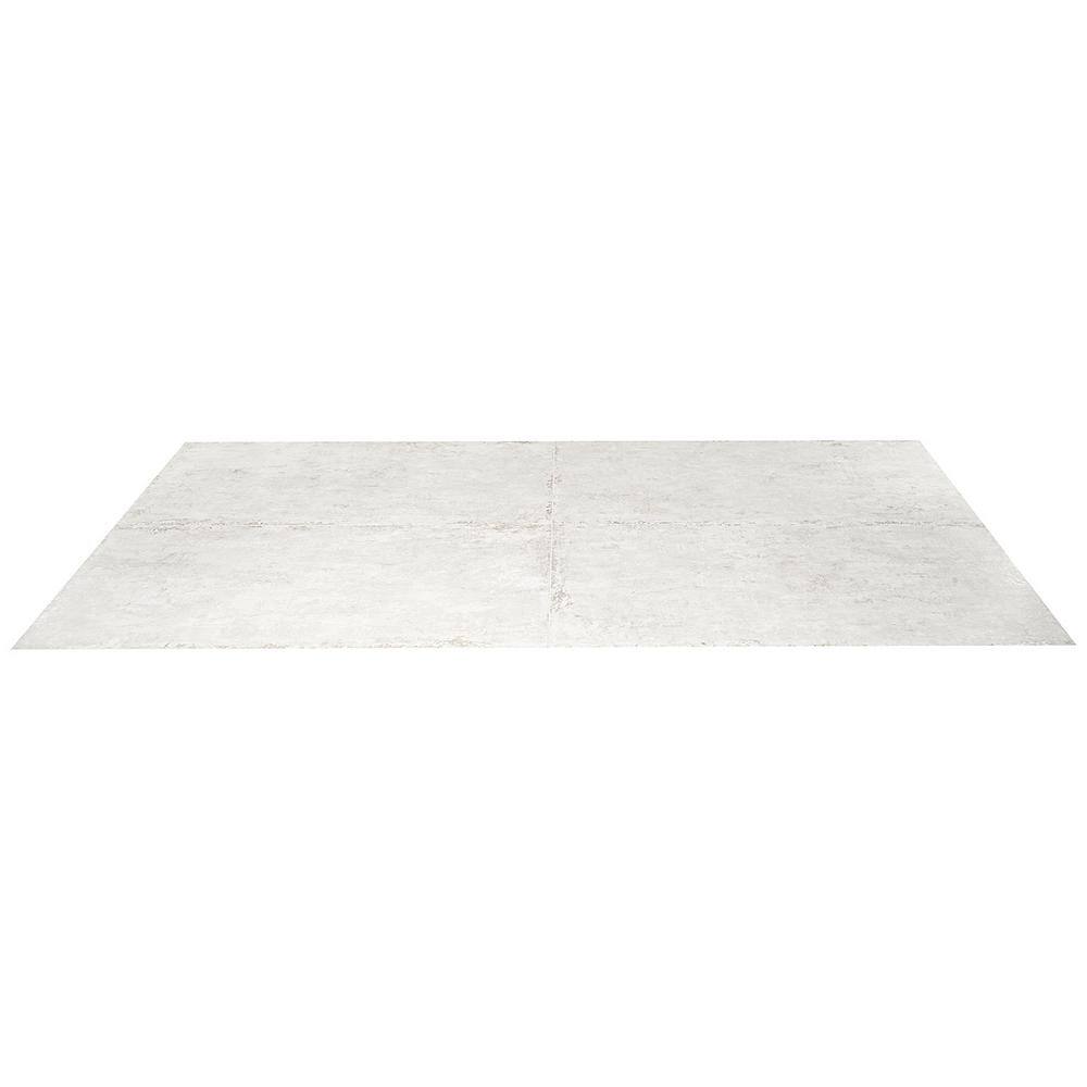 Large Format Beige Matte Porcelain Stone Look Floor and Wall Tile