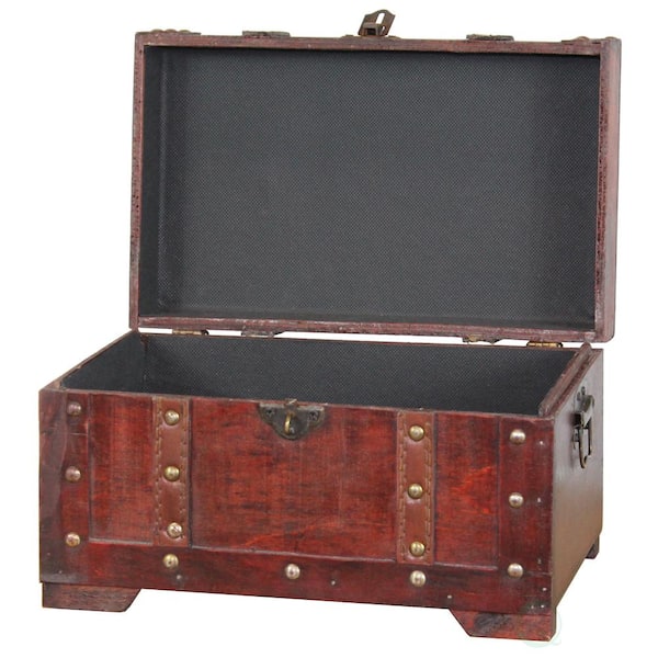 Vintiquewise Multi-Function Vintage-Inspired Small Wooden