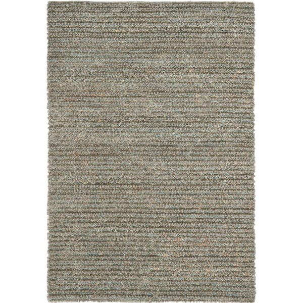 SAFAVIEH Aspen Shag Gray 8 ft. x 10 ft. Solid Area Rug