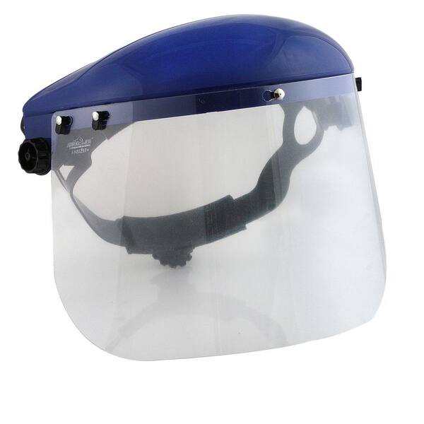 Clear Plastic Face Shield Head Shield Removable Helmet Mask Protective Gear 