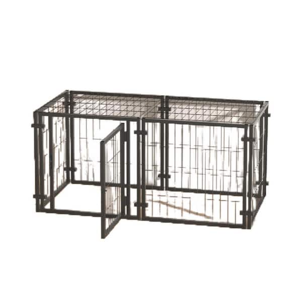 47.2 in. Dog Crate for Small Medium Large Dogs, Puppy Dog Playpen for Yard Indoor Outdoor Use, Pet Dog Cage Kennel