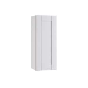Washington Vesper White Plywood Shaker Assembled Wall Kitchen Cabinet Soft Close Left 12 in W x 12 in D x 30 in H