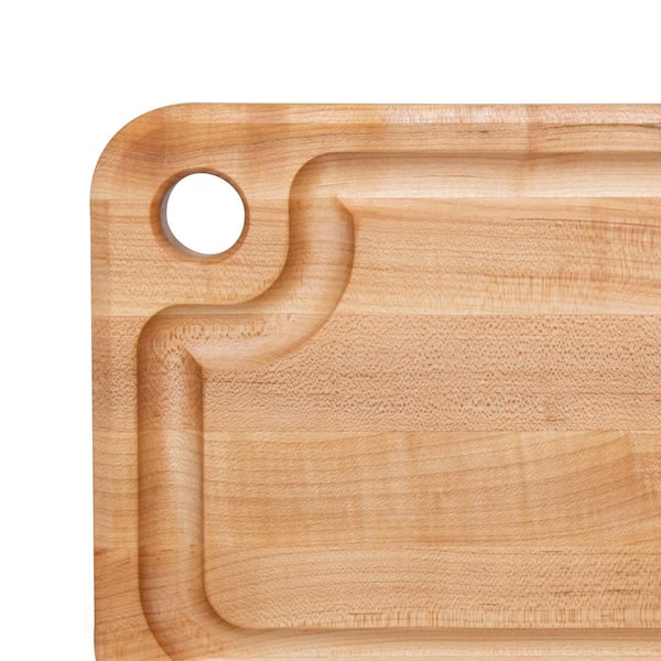 JOHN BOOS Block 16 in. x 10 in. Rectangle Maple Wood Cutting