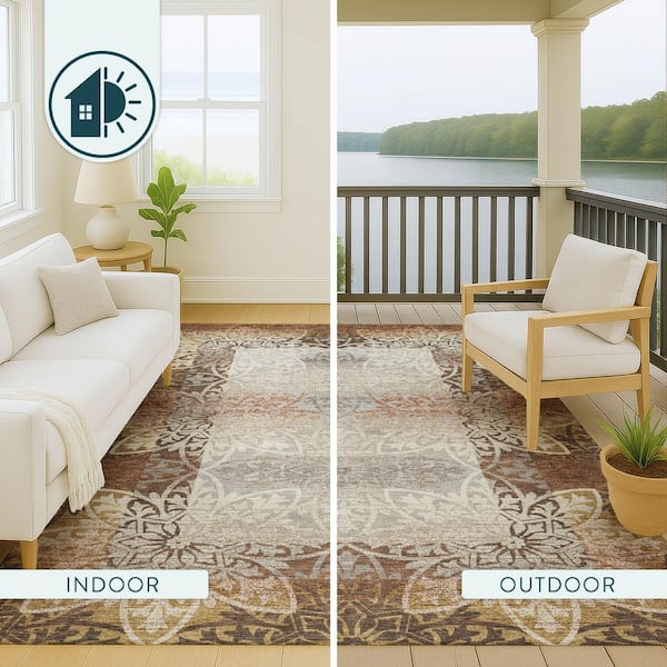 Addison Rugs Chantille Machine Washable Indoor/Outdoor Abstract