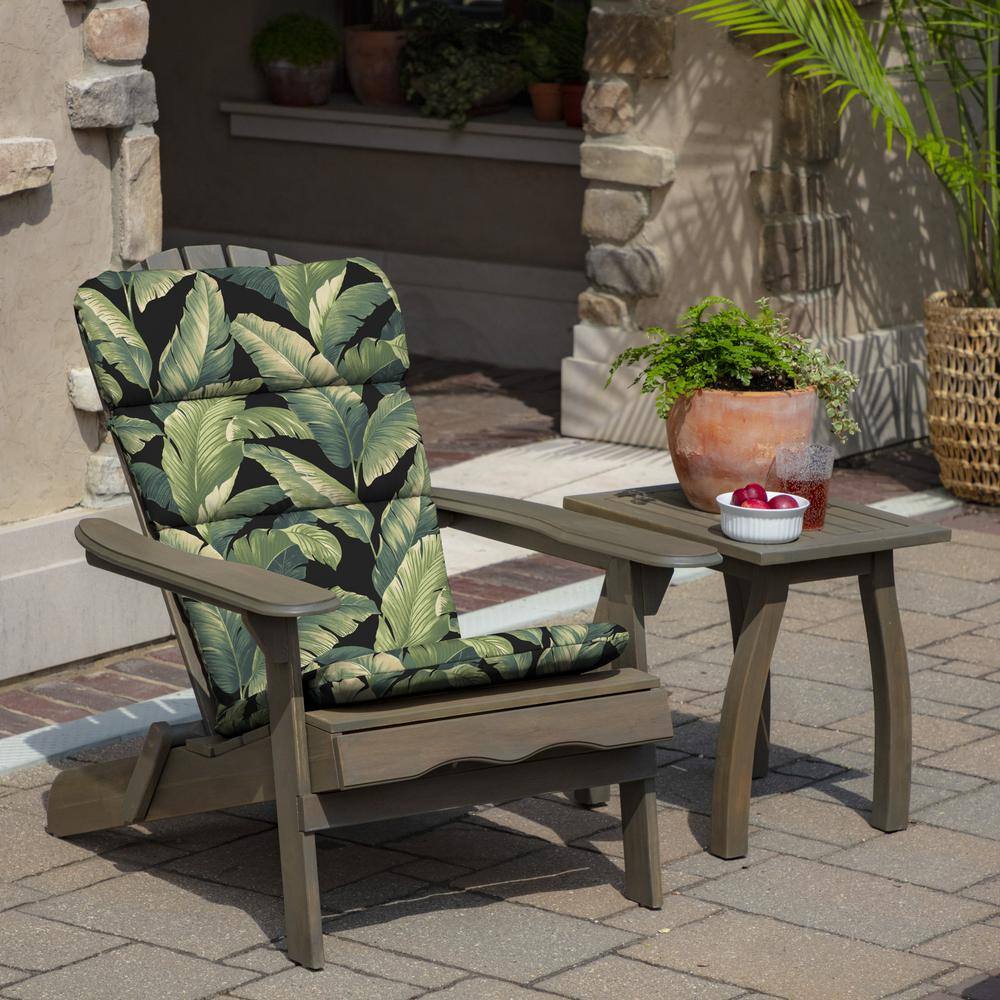 Onyx Cebu Adirondack Outdoor Chair Cushion with UV Protection