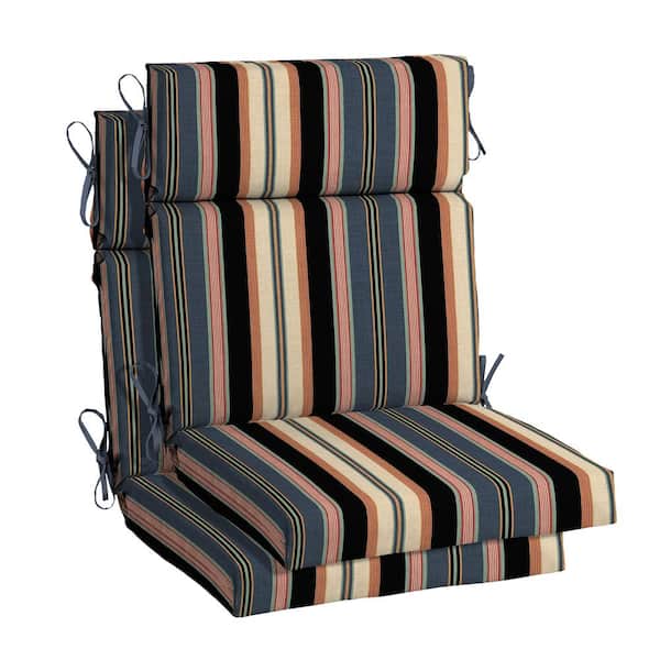 Hampton Bay 21 5 In X 24 Bradley, High Back Outdoor Chair Cushions