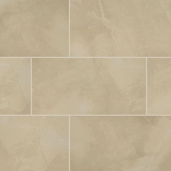 MSI Madison Galaxia 12 in. x 24 in. Polished Porcelain Stone Look Floor and Wall Tile (704 sq. ft./Pallet)